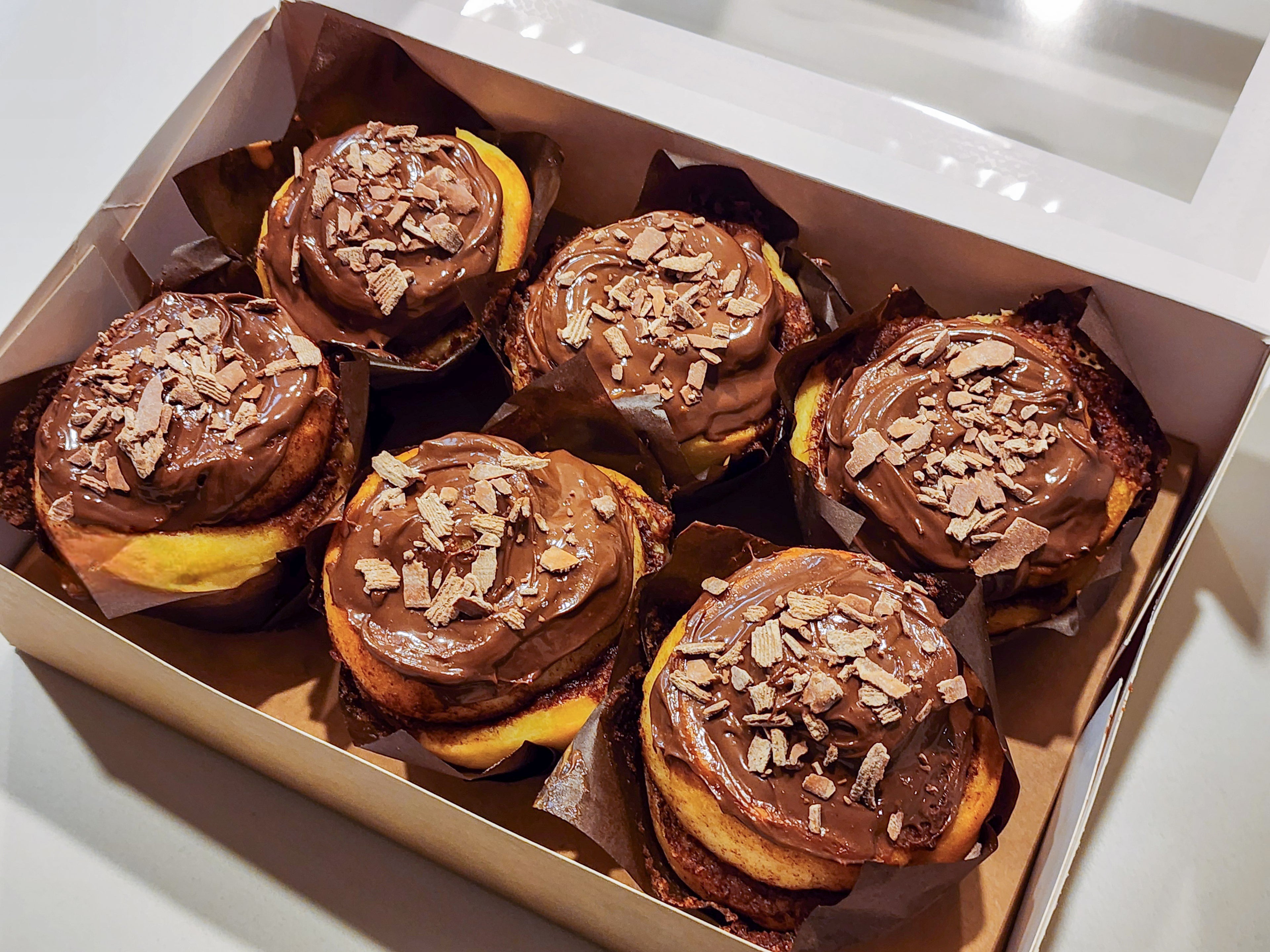 Nutella Cinnamon scrolls - 6 pack